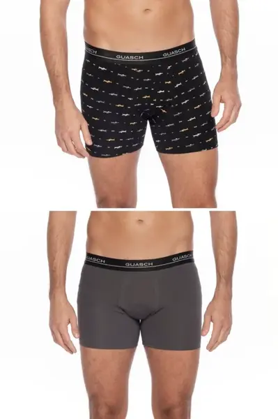 Pánske boxerky LEO z elastickej bavlny