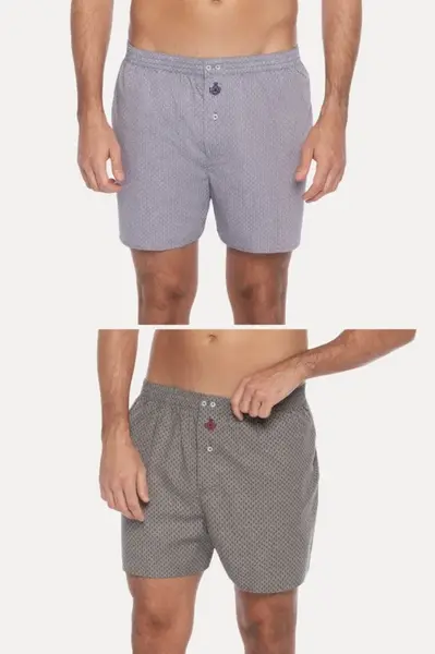 Pánské trenýrky PEDRO ze 100% bavlny, 2 ks XL V dárkovém boxu 2 ks