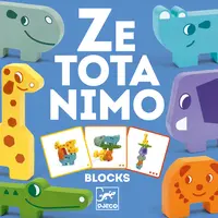 Djeco Puzzlové kostky zvířatka ze Zoo
