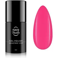 NaniNails NANI Amazing Line gelový lak na nehty odstín Shock Pink 5 ml