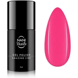 NaniNails NANI Amazing Line gelový lak na nehty odstín Shock Pink 5 ml