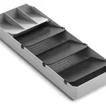 Organizér na příbory UniFit 40-49 cm, šedý