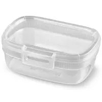 Dóza na potraviny čtvercová snap box 0.4l 252940 čirá
