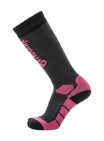 Meatfly sNB & SKI ponožky Leeway Pink | Růžová | Velikost S