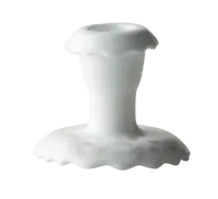 Šedý svícen kolekce Slåpeblom - Wik & Walsøe