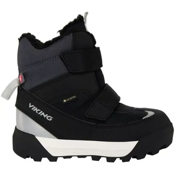 VIKING BY NORWAY EXPOWER WARM GTX 2V Dětská zimní obuv, černá, velikost