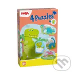 Dinosaury 4 ks - puzzle z kategorie Maxi dílky