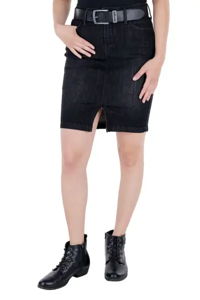 Dámská jeans sukně LEE L38GDWJN BLACK ORRICK Velikost: 26