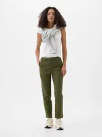 Dámské Kalhoty s kapsami Mid-Rise Downtown Khaki GAP 862399-03 Velikost: 10