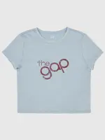 GAP Dámské Crop tričko s logem 749362-01 Velikost: S