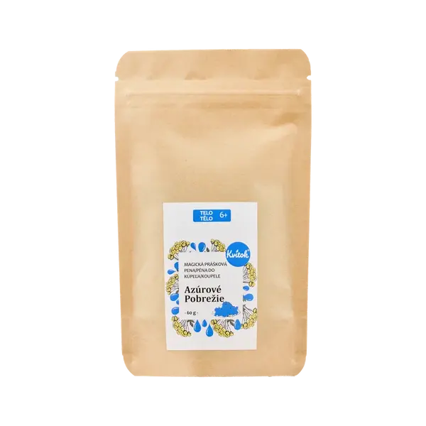 KVITOK Magická pěna do koupele Azurové pobřeží 60 g