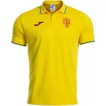 Joma FED. FUTBOL RUMANÍA REPLICA SHORT SLEEVE POLO Pánské sportovní polo, žlutá, velikost