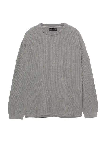 Pull&Bear Sveter  sivá melírovaná