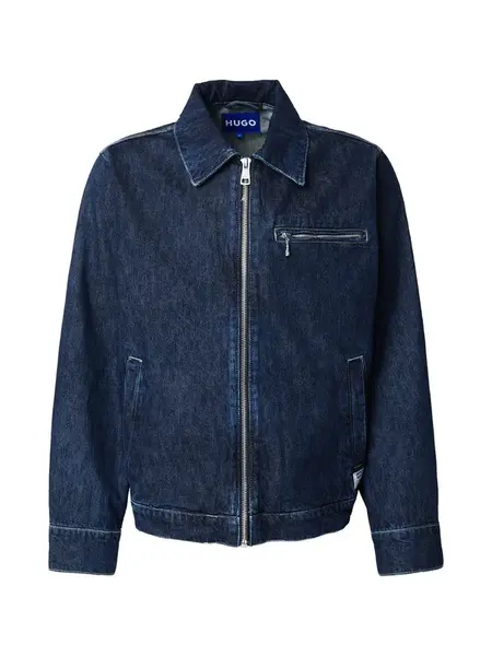 HUGO Prechodná bunda 'Elzo'  modrá denim
