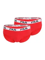 FILA Nohavičky  červená / čierna / biela