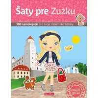 ELLA & MAX ŠATY PRE ZUZKU Kniha samolepiek, mix, veľkosť
