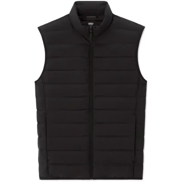 CELIO MULIGHTSL Pánská zimní vesta, černá, velikost