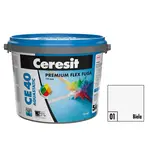 Ceresit Flexibilná škárovacia hmota CE 40 Aquastatic Biela, 5 kg