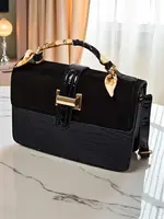 Resti Patent Faux Leather Small Women's Handbag Velar Nook