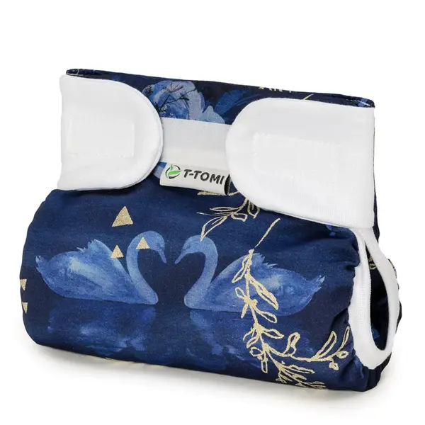 Ortopedické abdukčné nohavičky T-TOMI - suchý zips Swan lake (3-6 kg)