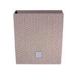 Prosperplast Kvetináč s vkladom Rato Low 22,5 cm, mocca