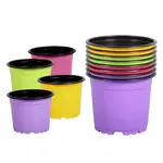 Kvetináč výsadbový Color Black, pr. 11 cm, 8 ks