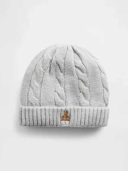 GAP Baby pletená čepice CashSoft - Kluci