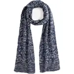 CELIO FISCAMIX Pánská šála, tmavě modrá, velikost