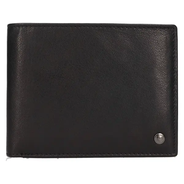 Pánská kožená peněženka Bugatti Magic - černá