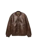 Pull&Bear Prechodná bunda  hnedá