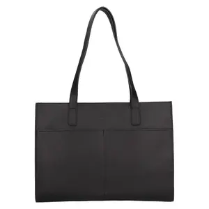 Elegantní dámská kožená kabelka Katana Mauric - černá