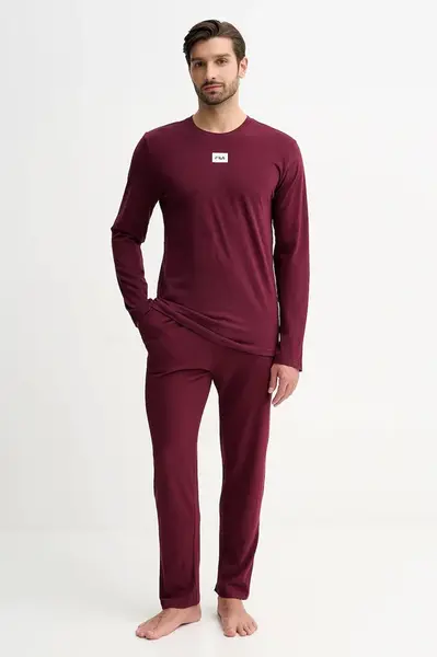 Bavlněné pyžamo Fila