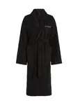 Karl Lagerfeld Dlhý župan  čierna