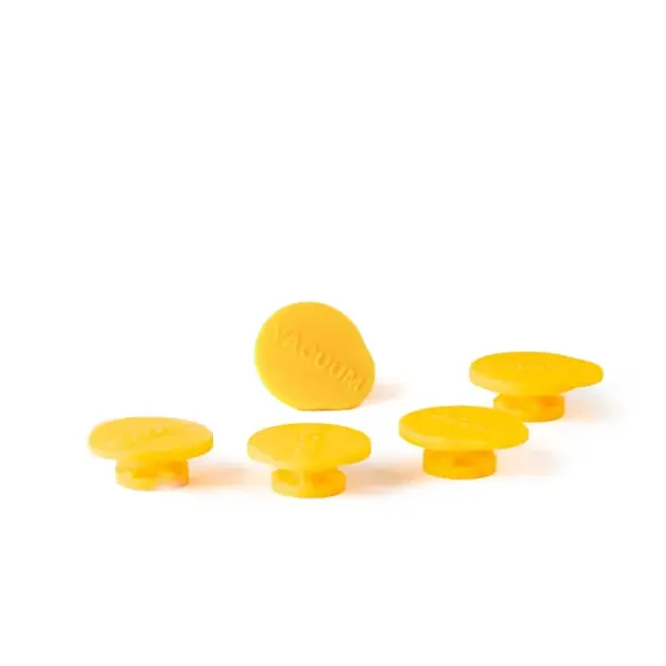 Warmcook PIKA náhradní žluté silikonové ventilky pro vakuování