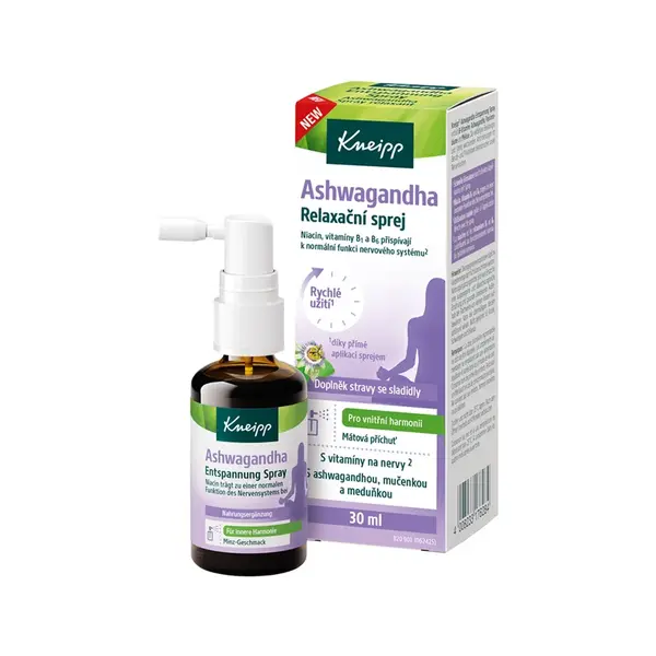 Kneipp Ashwagandha relaxační sprej 30 ml