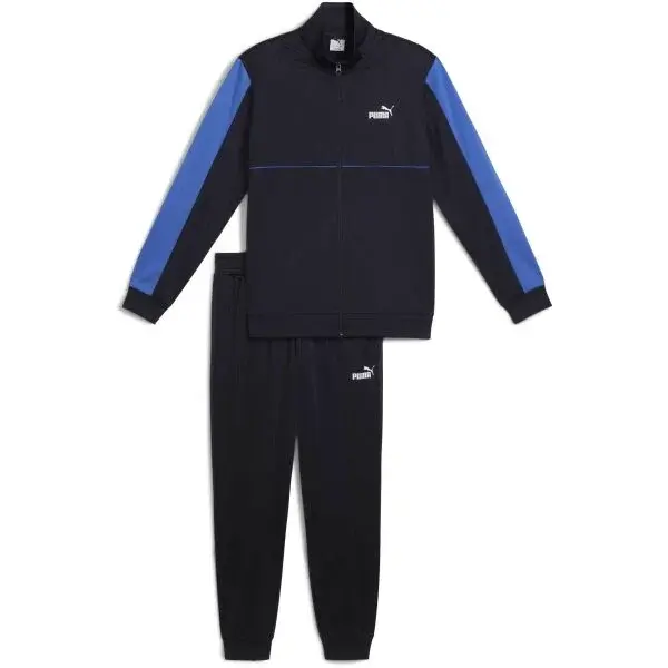 Puma SPORT POLY SUIT Pánská tepláková souprava, černá, velikost