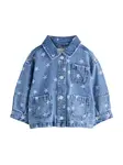 Next Prechodná bunda 'Stern'  modrá denim / svetlomodrá