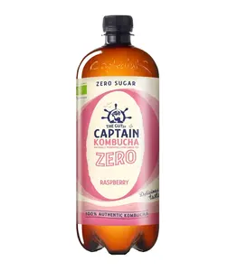 Captain Kombucha ZERO Malina BIO 1000 ml