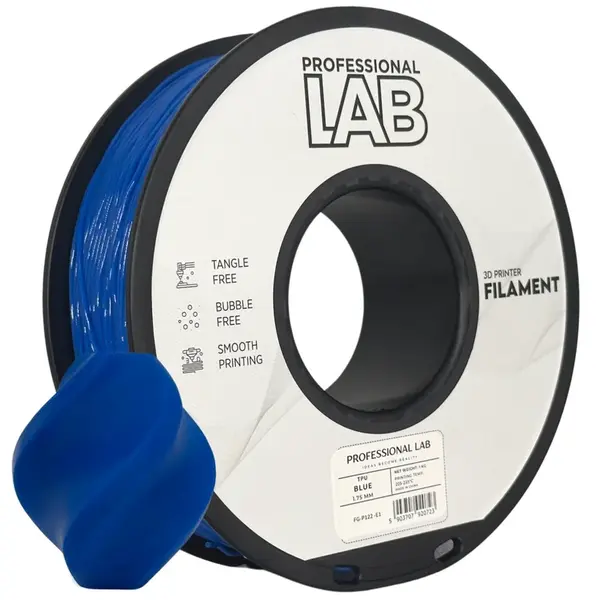 Professional Lab FG-P122-E1, 3D filament, TPU 95A, 1,75mm, 1000g, Modrý (Blue)