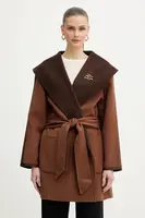 Oboustranný kabát s přídavkem vlny Karl Lagerfeld