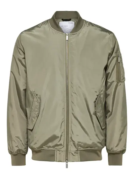 SELECTED Prechodná bunda 'ARCHIVE'  olivová