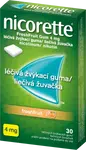 NICORETTE ® FreshFruit Gum 4 mg, léčivá žvýkací guma 30 ks