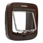 PetSafe® Dvířka pro kočky na mikročip Hnědé | P58702