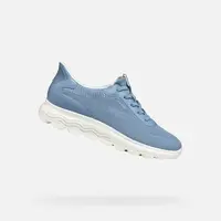 Light Blue Women's Geox Spherica Plus Sneakers - Women's