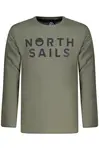 NORTH SAILS CHILDREN&#39;S LONG-SLEEVED T-SHIRT, GREEN