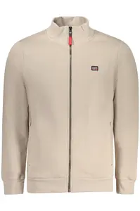 Pánská béžová mikina na zip