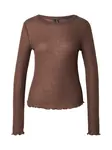 VERO MODA Tričko  čokoládová