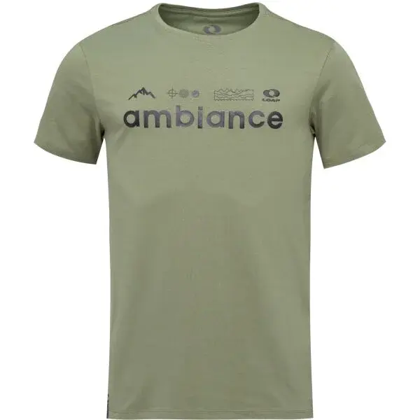 LOAP ALOIS Pánské tričko, khaki, velikost