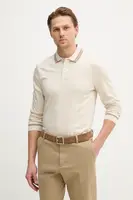 Bavlněné tričko s dlouhým rukávem BOSS H-Pleins 202