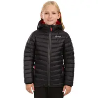 KILPI REBEKI Dívčí zateplená bunda, černá, velikost